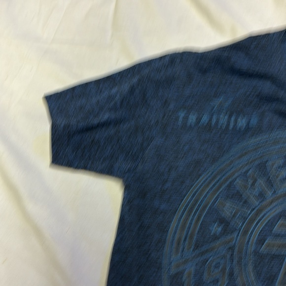 AMERICAN FIGHTER Men’s Graphic Short Sleeve Blue T-Shirt -Size Medium - Picture 4 of 6